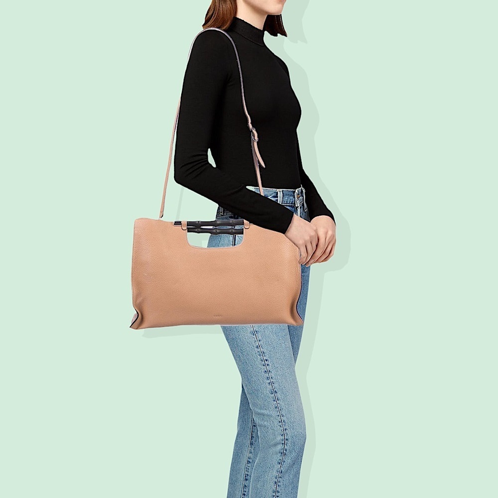 Gucci Bamboo Daily Tote - Picture 1 of 10
